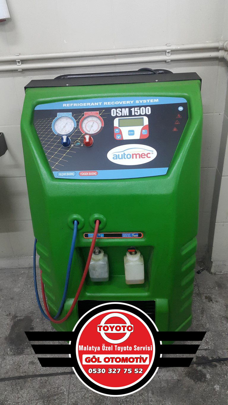 Klima Gaz Dolum ve Ka&ccedil;ak Tespit Cihazımız